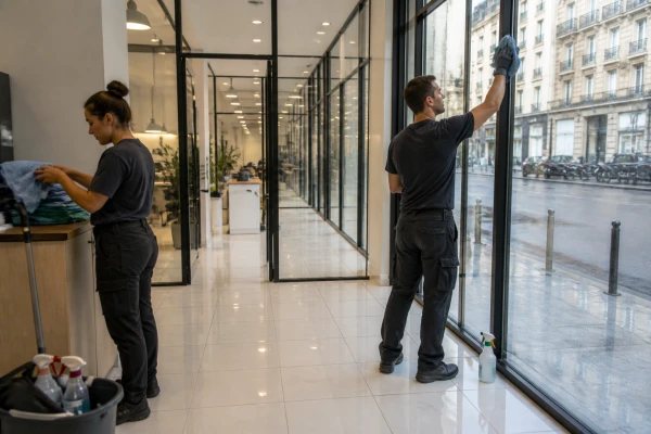 Entreprise nettoyage locaux commerciaux professionnels Vanves