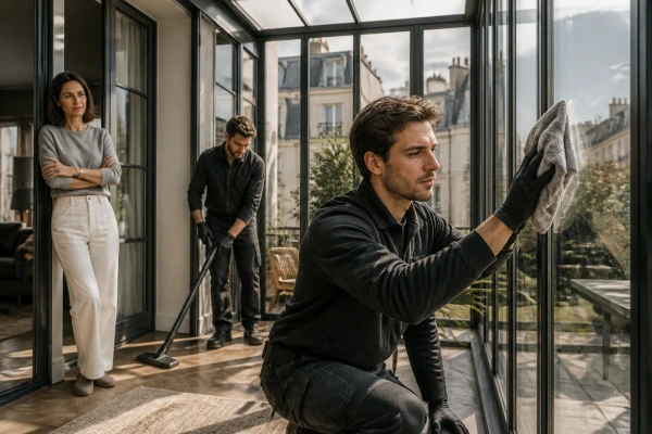 Nettoyage professionnel véranda particuliers Levallois-Perret